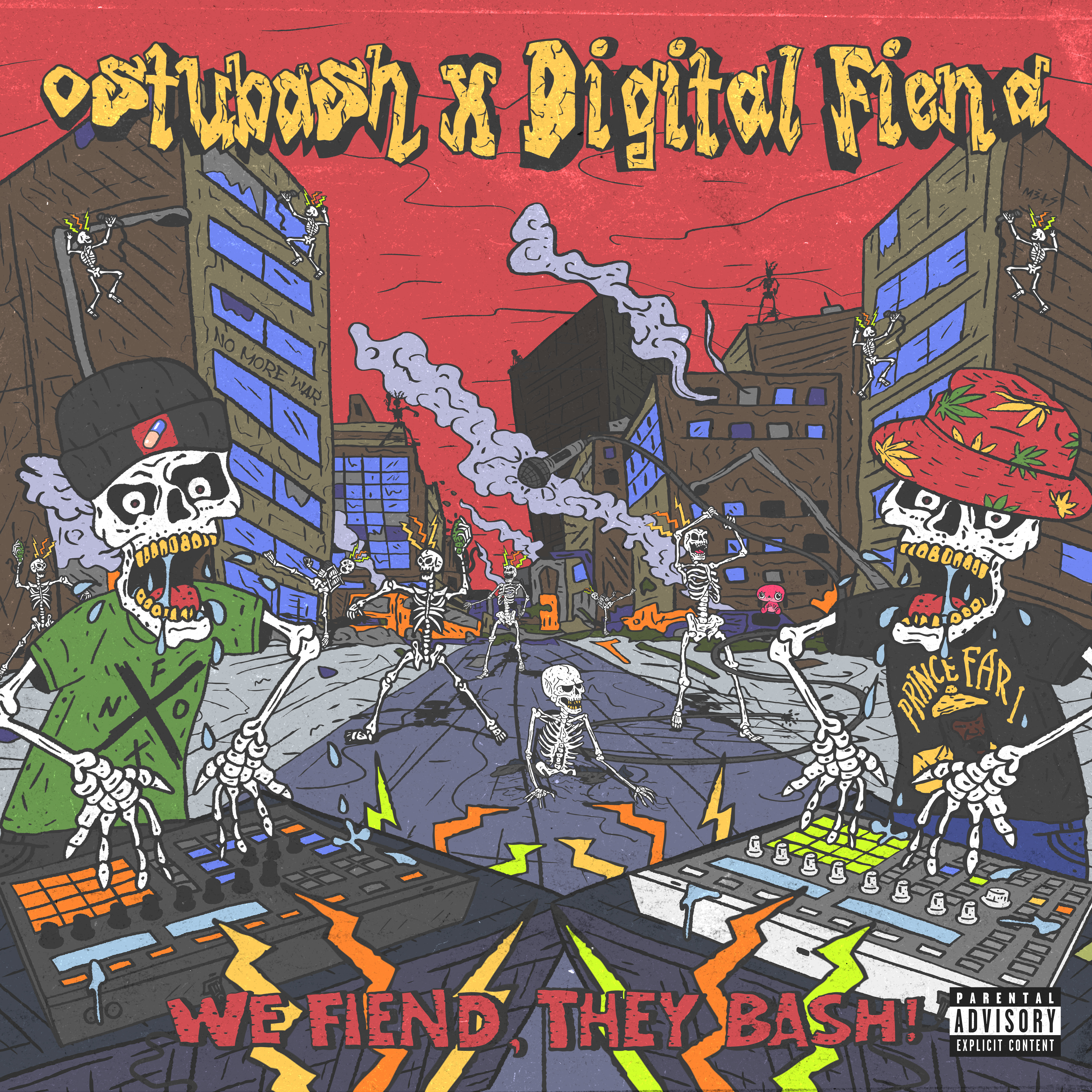 ostubash x Digital Fiend - WE FIEND, THEY BASH!